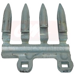 KNIFE GUARD END AREA 4 FINGER