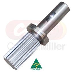 CENTRE FEED SPLINED SHAFT