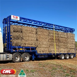 C&M HAY CARTAGE TRAILER