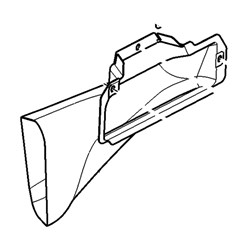 JOHN DEERE CLEANING SHOE CHUTE