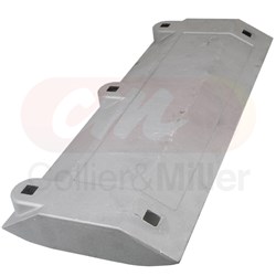 FEED DRUM SCRAPING PLATE