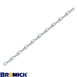CHAIN SINGLE JACK 3.4MM ZINC