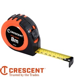 CRESCENT TAPE MEASURE 8M