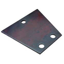 WELD-ON COUPLING PLATE 3 HOLE
