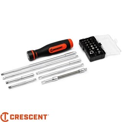 CRESCENT BIT DRIVER SET 39PC