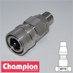 AIR COUPLER STAINLESS STEEL M