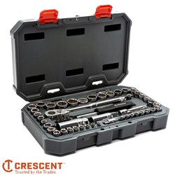 CRESCENT SOCKET SET 50 PIECE