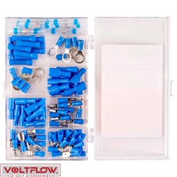 VOLTFLOW TERMINAL KIT BLUE 90P