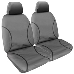 KAKADU GREY CANVAS SEAT COVERS