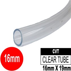 HOSE CLEAR VINYL TUBE 16MM