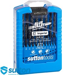 SUTTON 21PC HSS DRILL SET