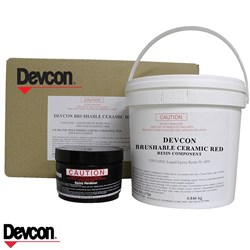 BRUSHABLE CERAMIC RED 1KG