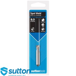 SUTTON SPOT WELD DRILL BIT 8MM