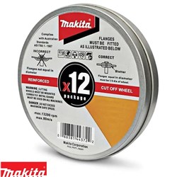 MAKITA CUTTING DISC 125MM PK12