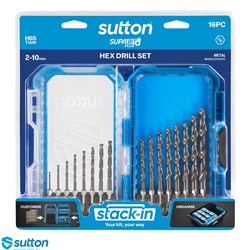 SUTTON D221 DRILL SET 16 PIECE