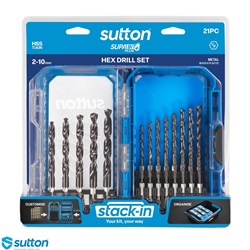 SUTTON D221 DRILL SET 21 PIECE