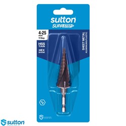SUTTON D505 STEP DRILL 4-25MM
