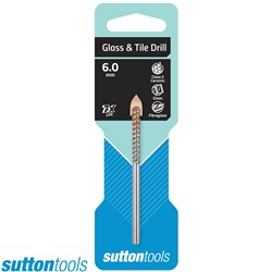 SUTTON GLASS & TILE DRILL 6MM