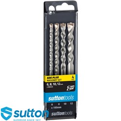 SDS PLUS MASONARY DRILL SET 4P