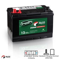 ALCO MARINE BATTERY 12V