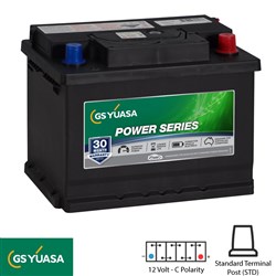 GS YUASA DIN BATTERY 12V