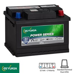 GS YUASA DIN BATTERY 12V