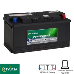 GS YUASA DIN BATTERY 12V