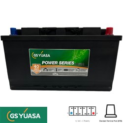 GS YUASA DIN BATTERY 12V