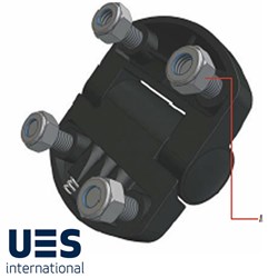 NYLON POSTION HINGE 61MM PK1