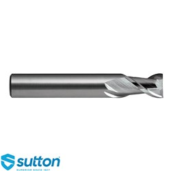 SUTTON 2 FLUTE  SLOT DRILL 1/8