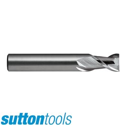 SUTTON 2 FLUTE SLOT DRILL 3/16
