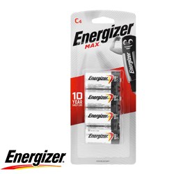 ENERGIZER MAX BATTERIES C 4PK