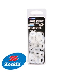NYLON WASHER 1/4 & M6 PK50