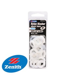 NYLON WASHER 3/8 & M10 PK30