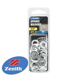SPRING WASHERS 3/8 SNAP-PAC