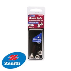 NUT DOME SS 316 1/4 PK4