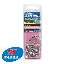 SELF TAPPERS 10G X 15 S/STEEL
