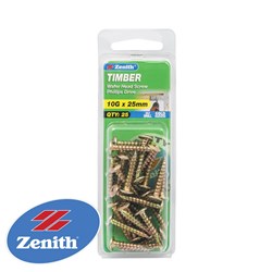 TIMBER WAFER SCREW 10GX25