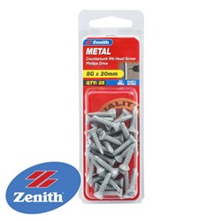 METAL SCREW CSK HEAD 8GX20