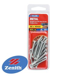 METAL SCREW CSK WINGTIP 8GX40