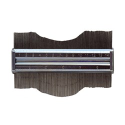 CONTOUR GAUGE 200MM ALUMINIUM