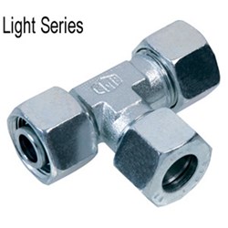 TUBE SWIVEL NUT RUN TEE MFM