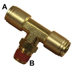 AIR BRAKE Q/FIT BRANCH TEE FFM