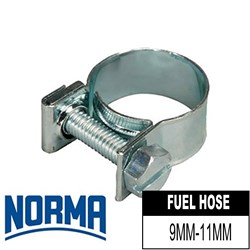 NORMA FUEL LINE HOSE CLAMP M/S