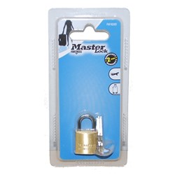 BRASS PADLOCK 20MM SINGLE PACK