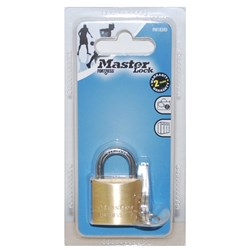 BRASS PADLOCK 30MM SINGLE PACK