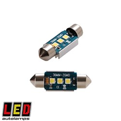 FESTOON WHITE LED GLOBE 36MM