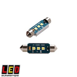 FESTOON WHITE LED GLOBE 41MM