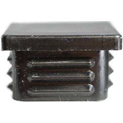 PLASTIC PLUG 25MM SQUARE