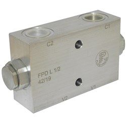 DOUBLE PILOT CHECK VALVE 45 LM